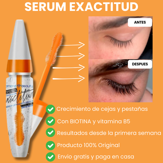 Tratamiento de cejas y pestañas Exactitud  ® + Crecimiento acelerado ✨