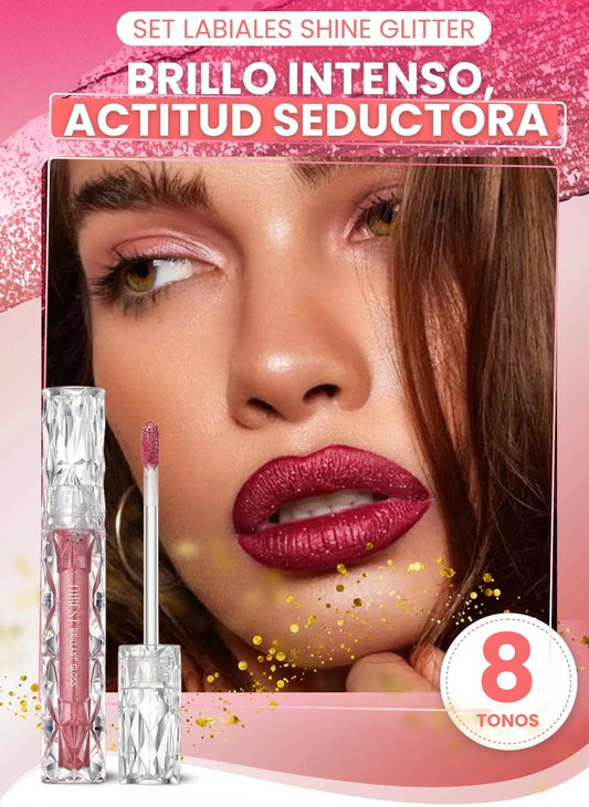 Labiales líquidos Shine Glitter ✨